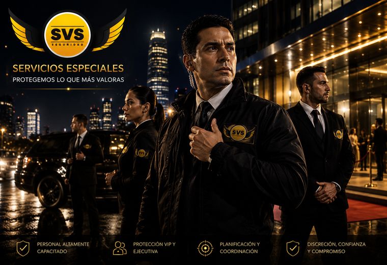 Servicios Especiales en Santiago - SVS Seguridad